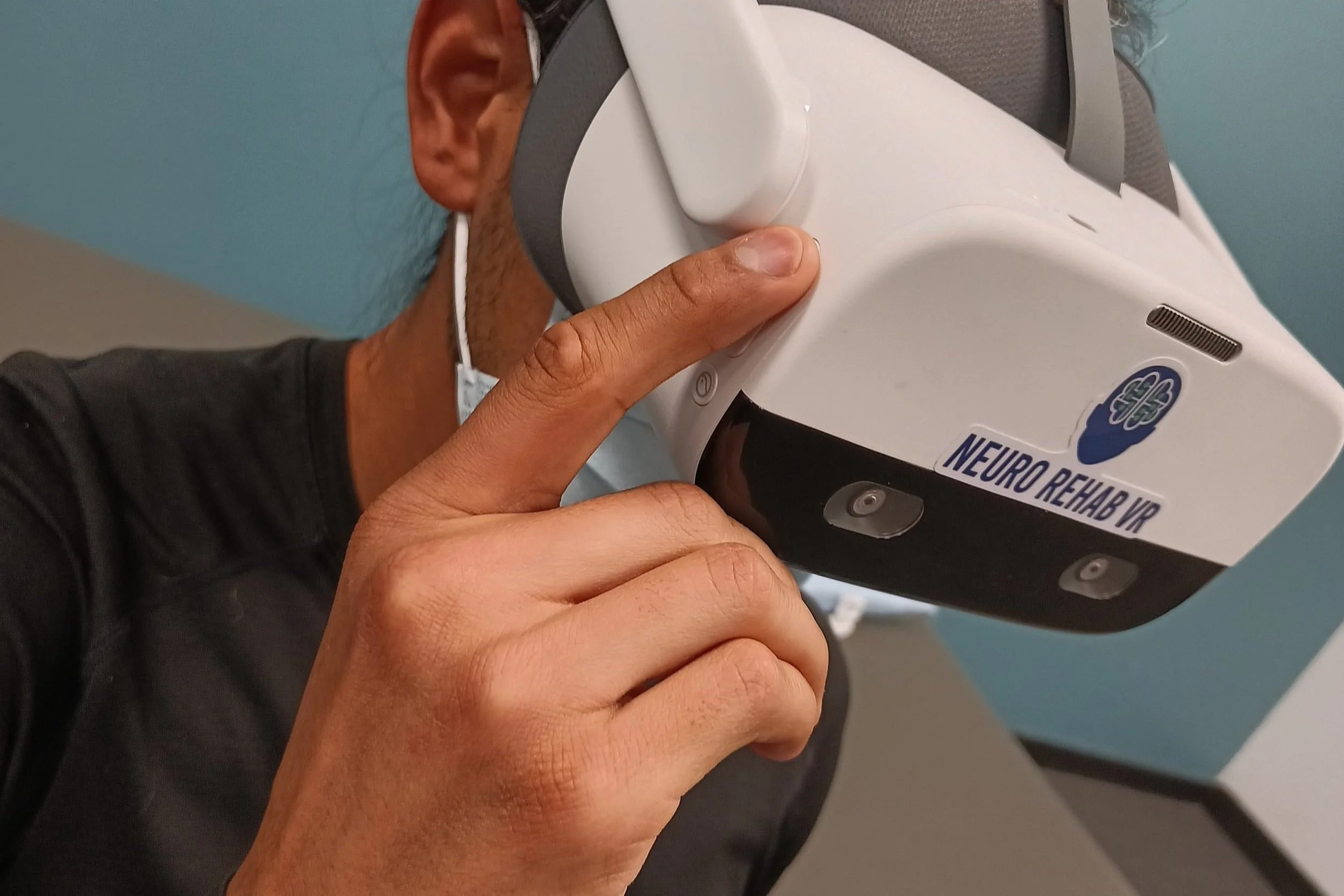 Headset top surface