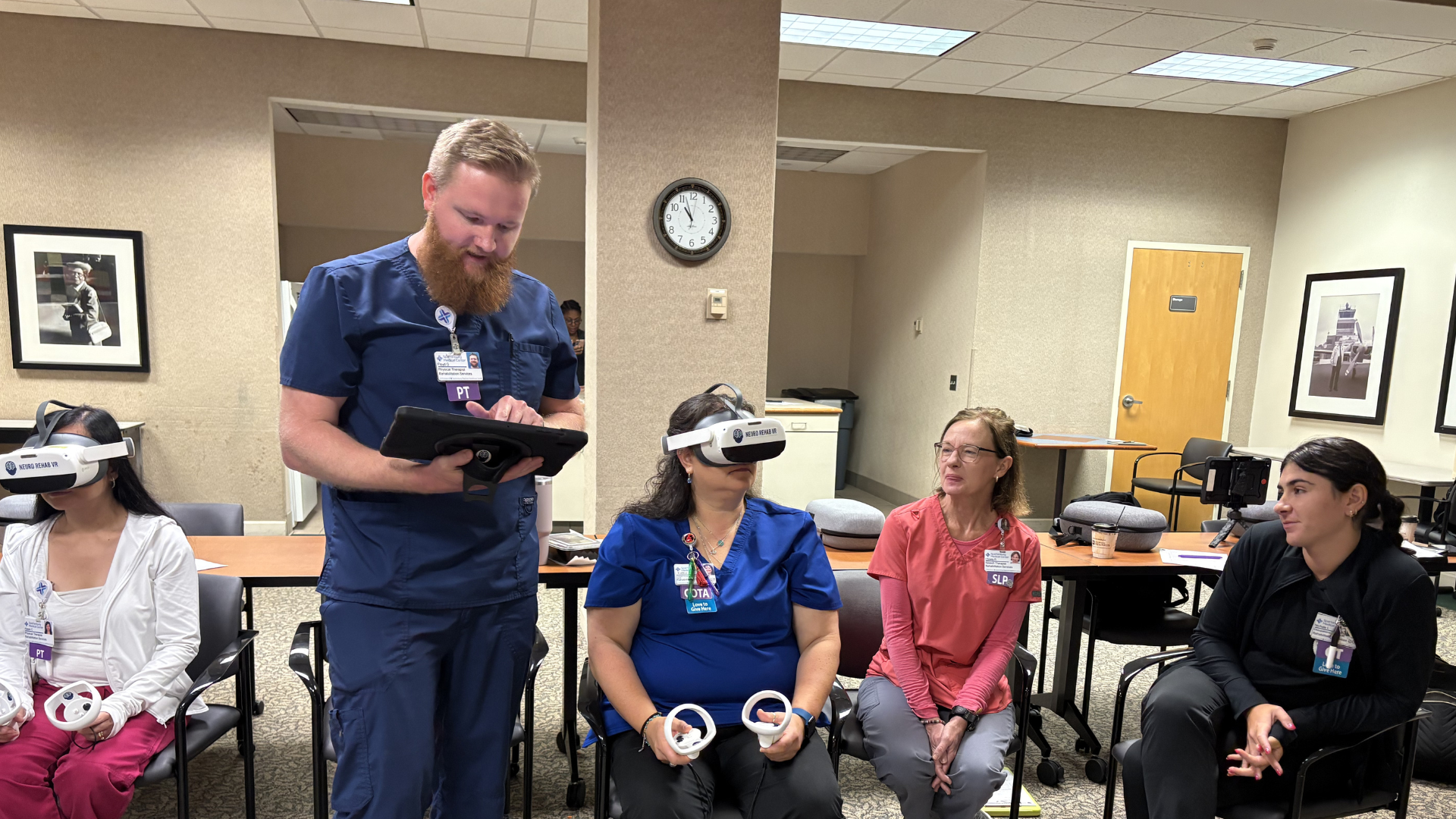 SpartanBurg does Dual-Tasking for rehab using VR