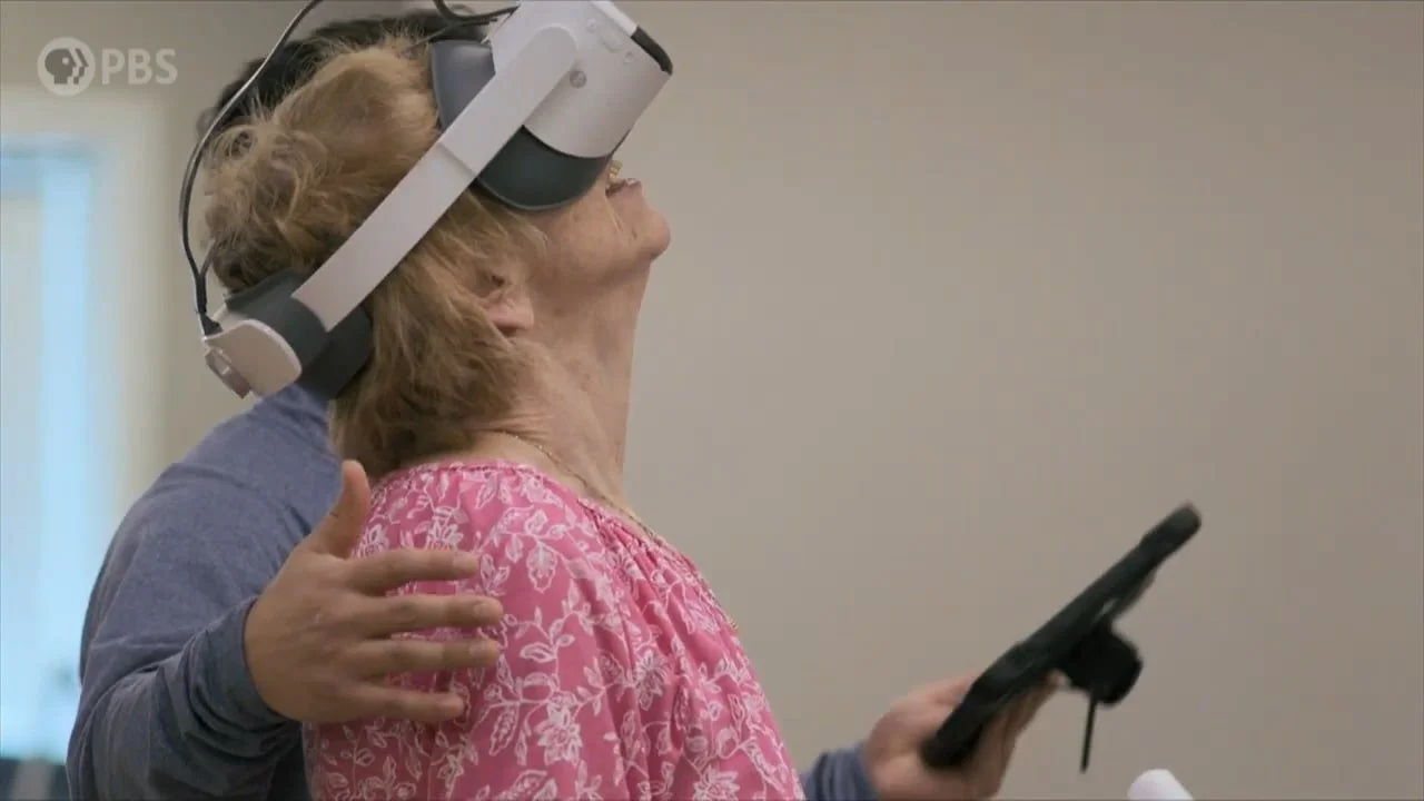Stroke patient using Virtual reality