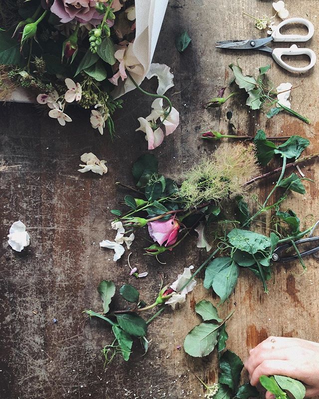 I spent a very lovely day shooting with @hilaryhorvathflowers last week! Video coming soooon.