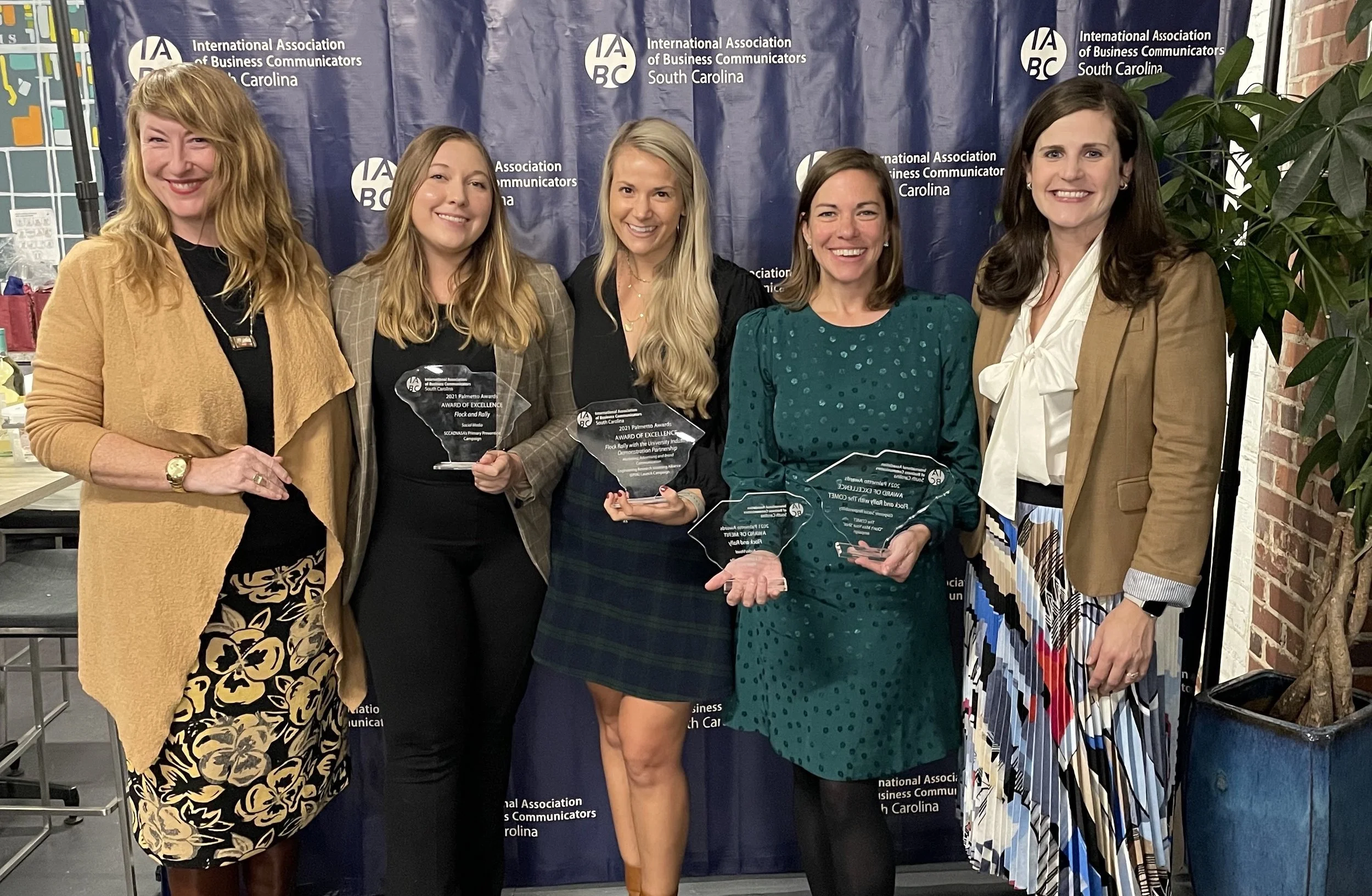 Flock and Rally wins four IABC/SC Awards