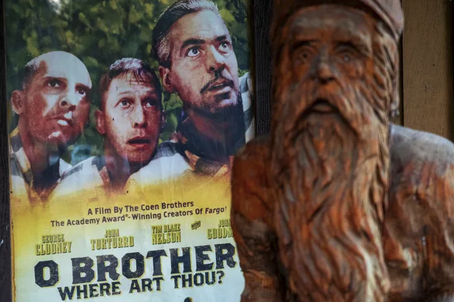 O Brother Where Art Thou was mostly filmed in Mississippi.