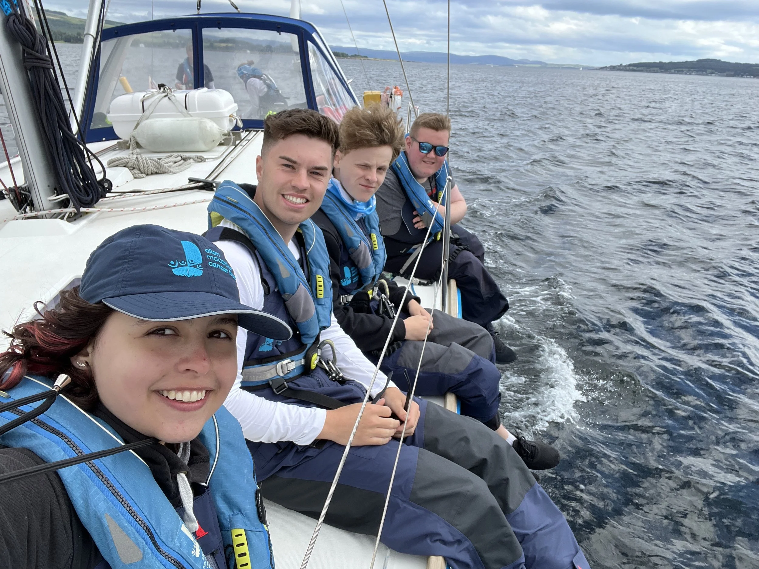 MY TRIP WITH THE ELLEN MACARTHUR CANCER TRUST