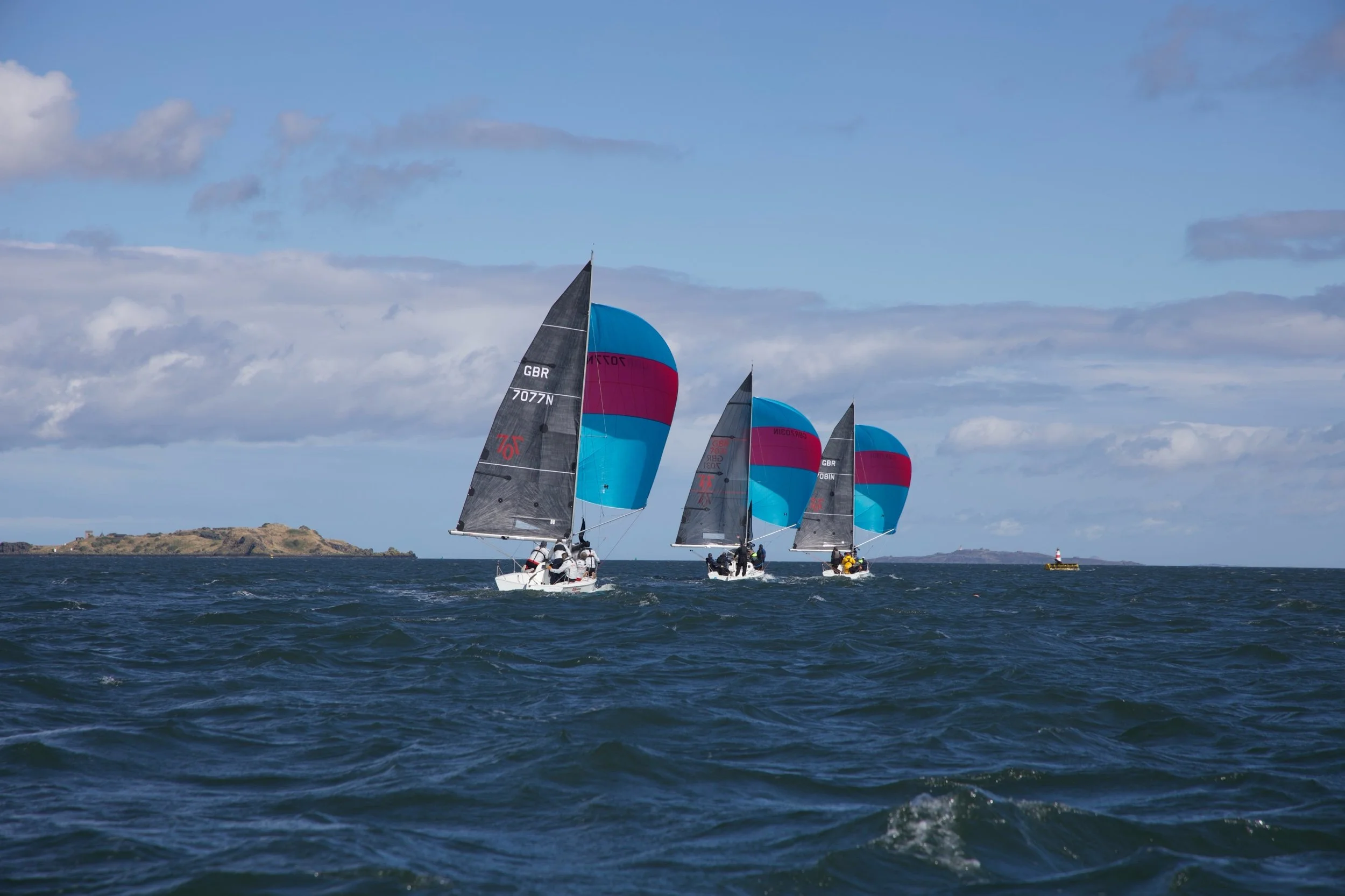 Squally conditions all but dampen spirits on day one of 707 National Championship