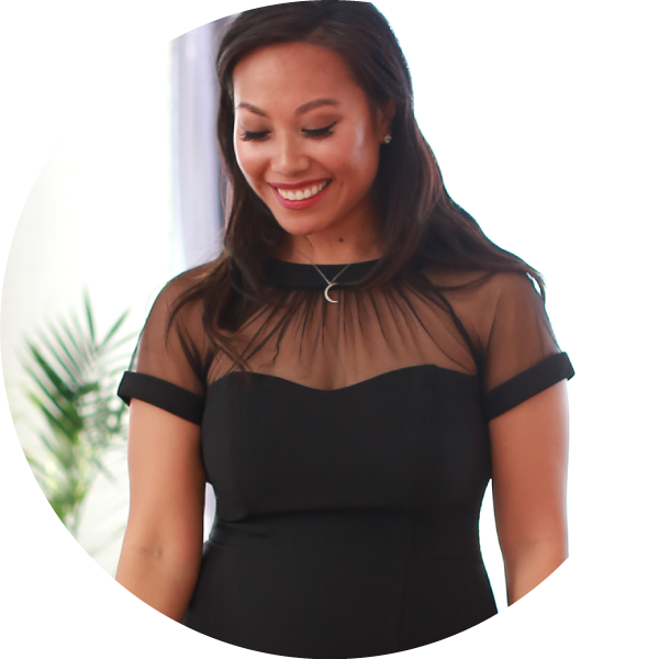 Meet Karen : globetrotter, author of Paris and a Latte , & #BossLady behind Cayetano Legacy Collection .