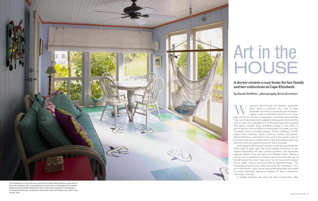 Maine Home and Design March 2013