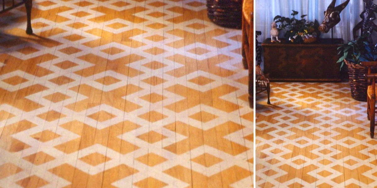 Detailed Floor White pattern