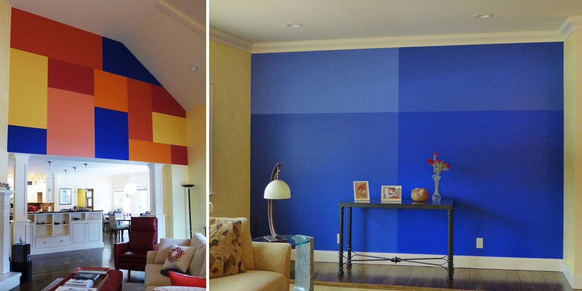  Color Block Walls 