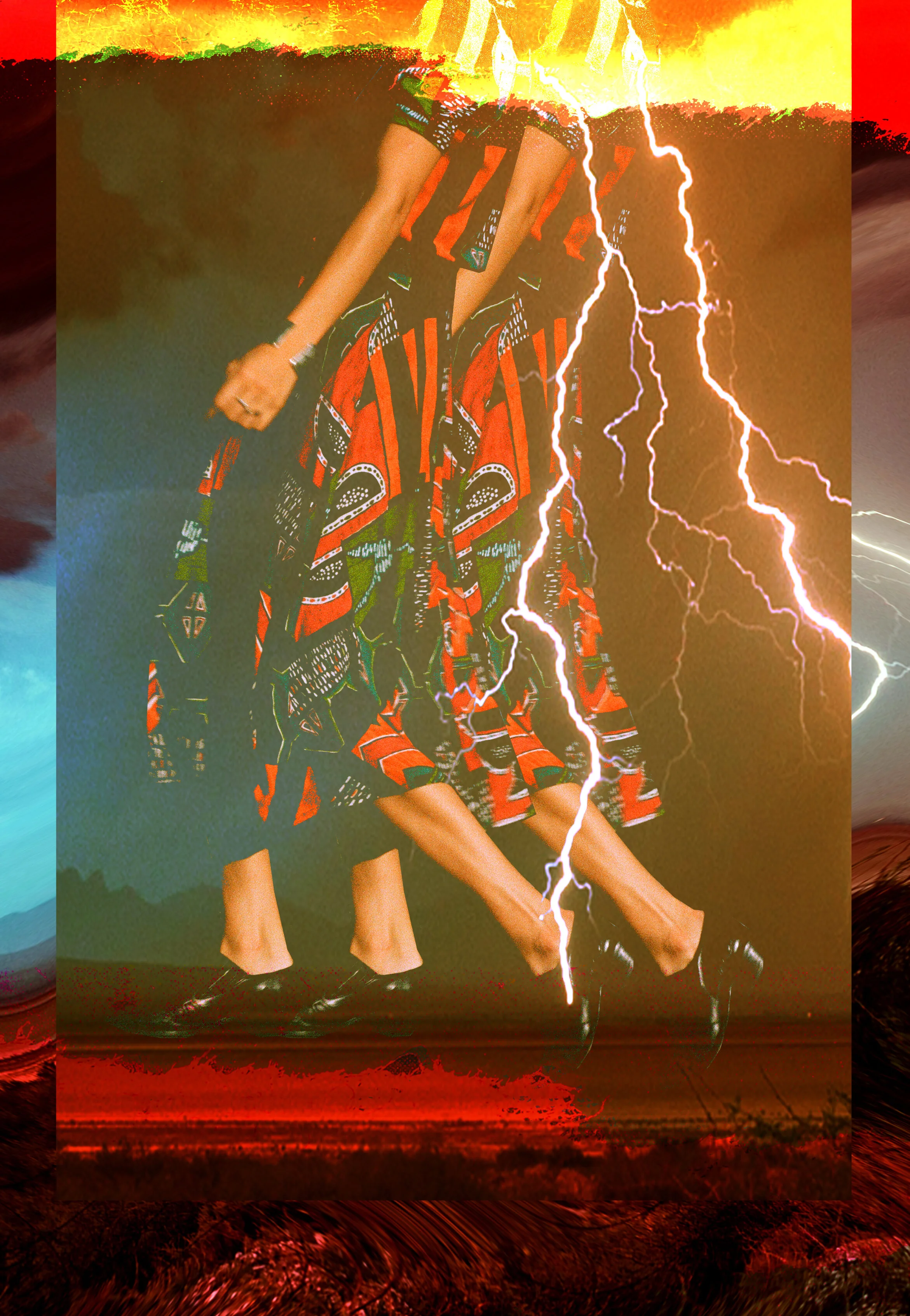  Credits:  Creative Direction, Art, Stylist, Photographer (Film) - @NativeMess (Jess Ingram)  Hair + MakeUp - @By_CassandraPaige (Cassandra Paige)  Model - @EwinMawquez (Erin Marquez) 