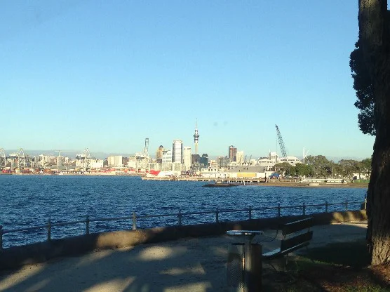 Photo: Auckland City taken from Devonport (photo by Te Kerekere Roycroft)
