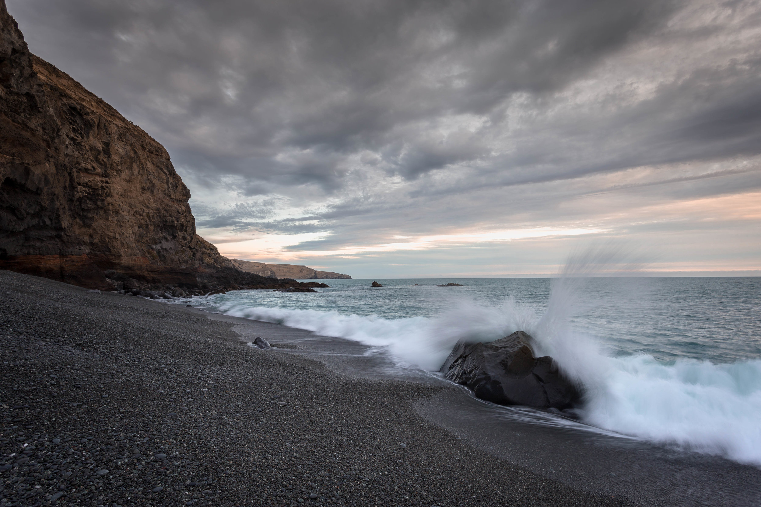 At the cliff edge