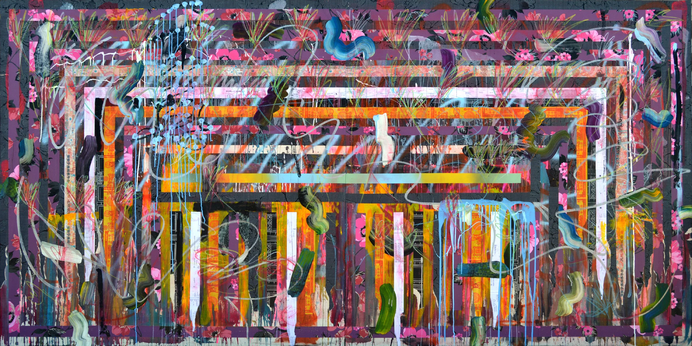 An Organic Mishmash of Randomly Drawn Lines, Shapes, and Forms