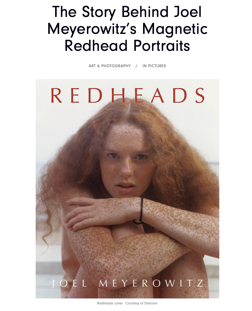 The Story Behind Joel Meyerowitz’s Magnetic Redhead Portraits
