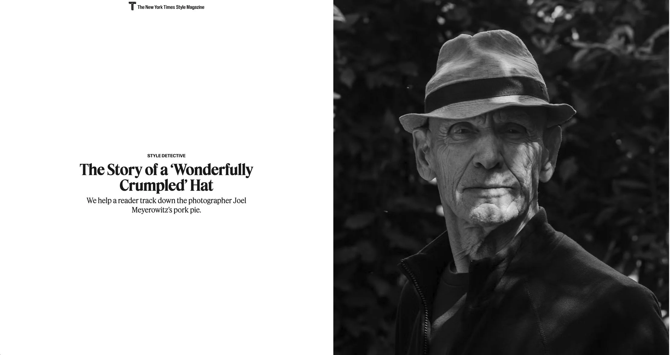 The Story of a ‘Wonderfully Crumpled’ Hat