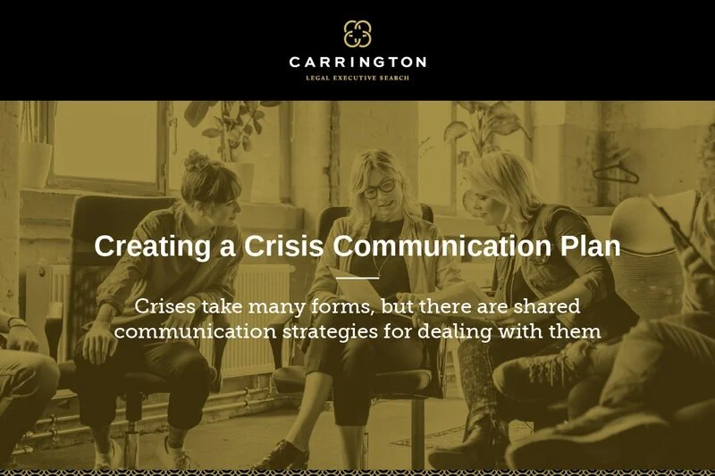 Creating a Crisis Communication Plan 