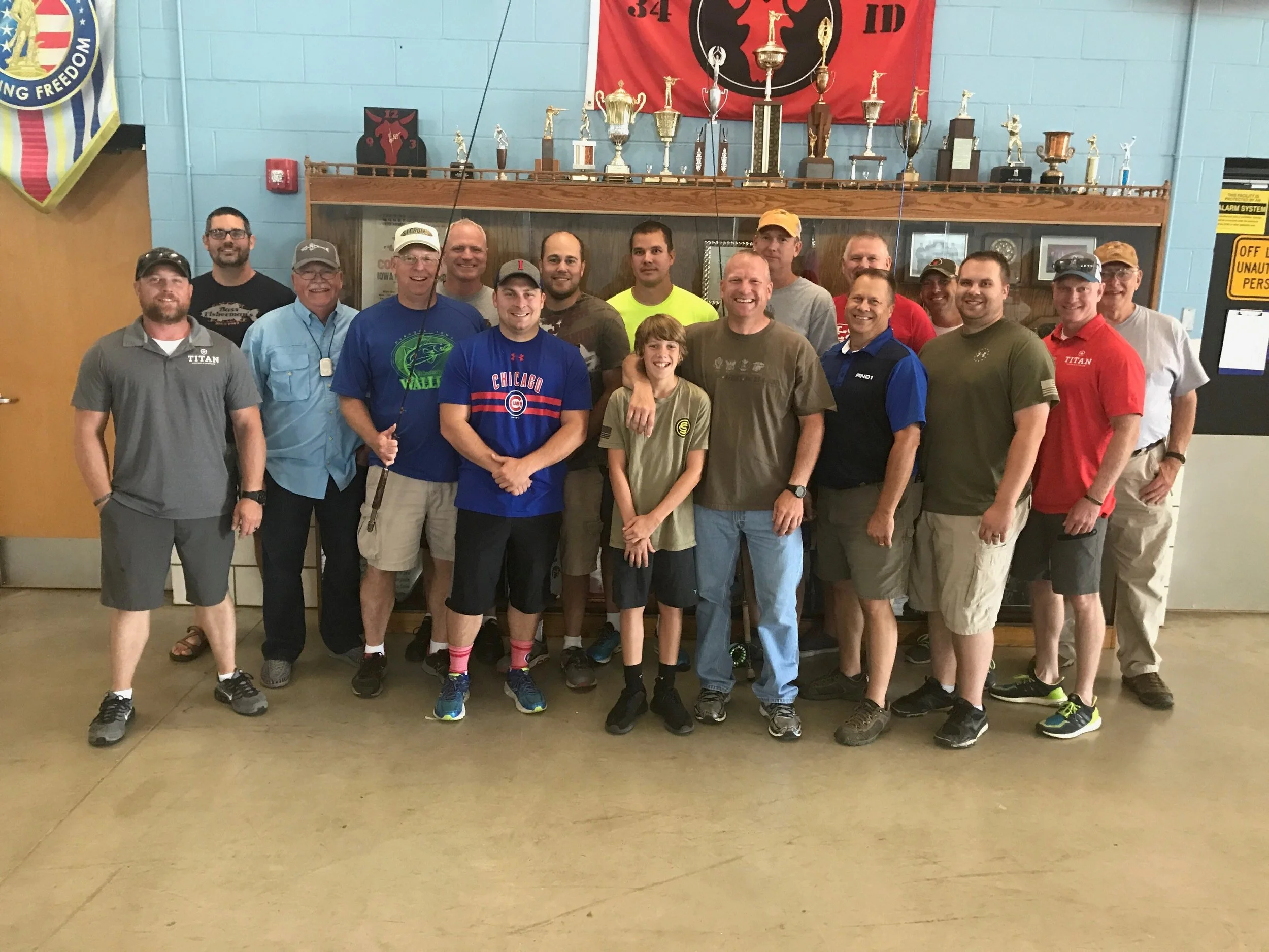 Our First Reeling in Vets event in Dubuque, IA