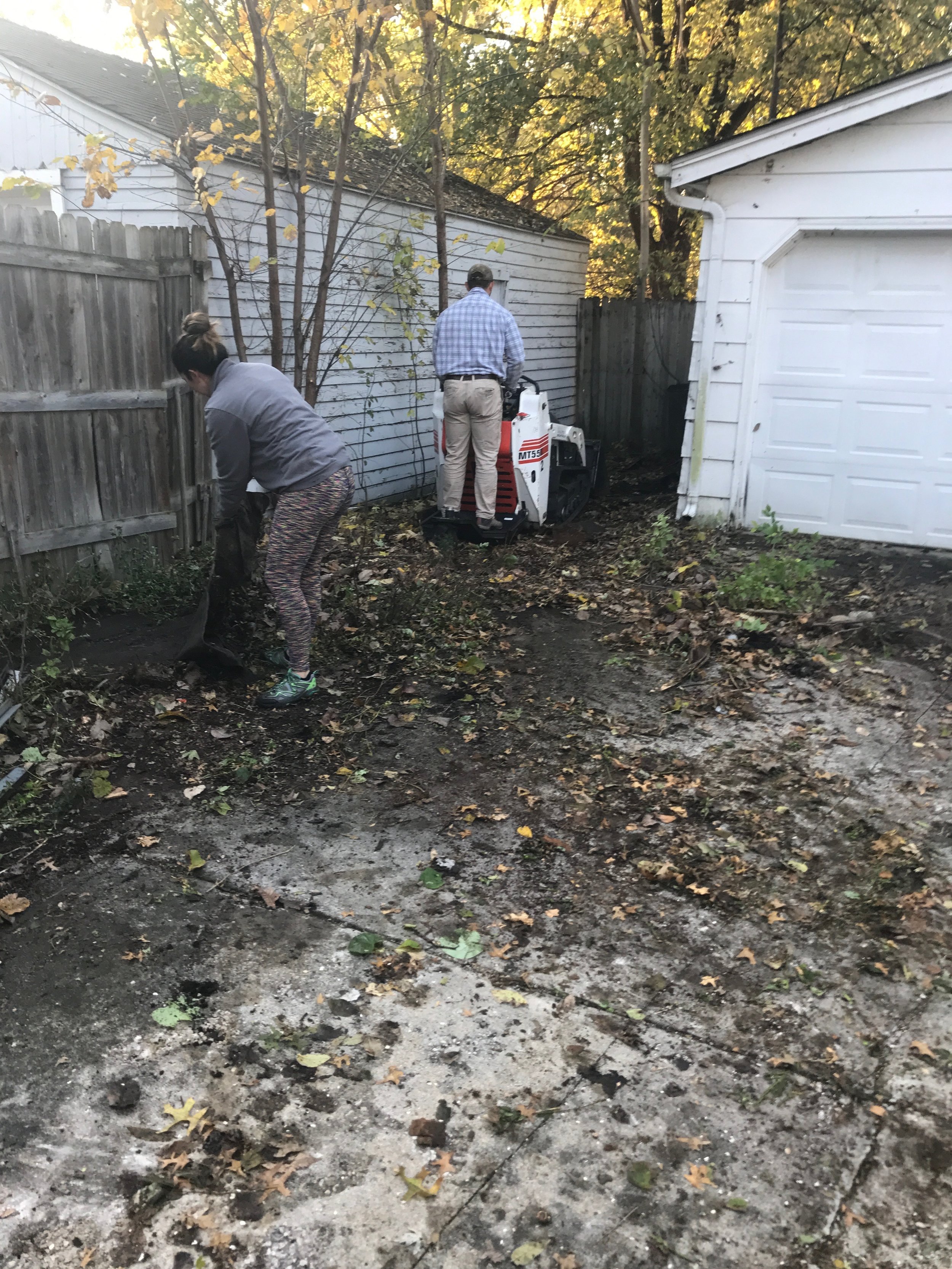 Backyard Clean Up Fall 2018 The Titan Project