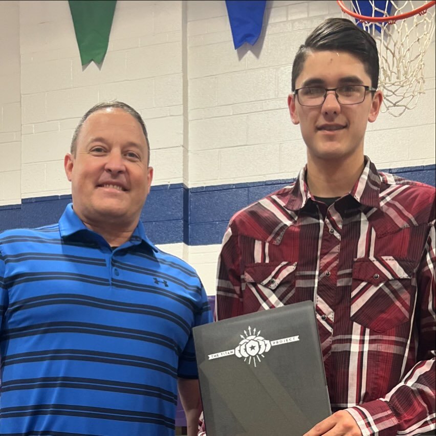 Congratulations to Treye Metzgar from AGWSR High School for receiving the Carlos Puente-Morales $1000 Memorial Scholarship!