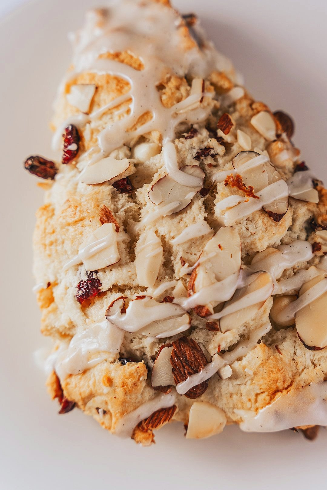 Cranberry Orange Almond Scone