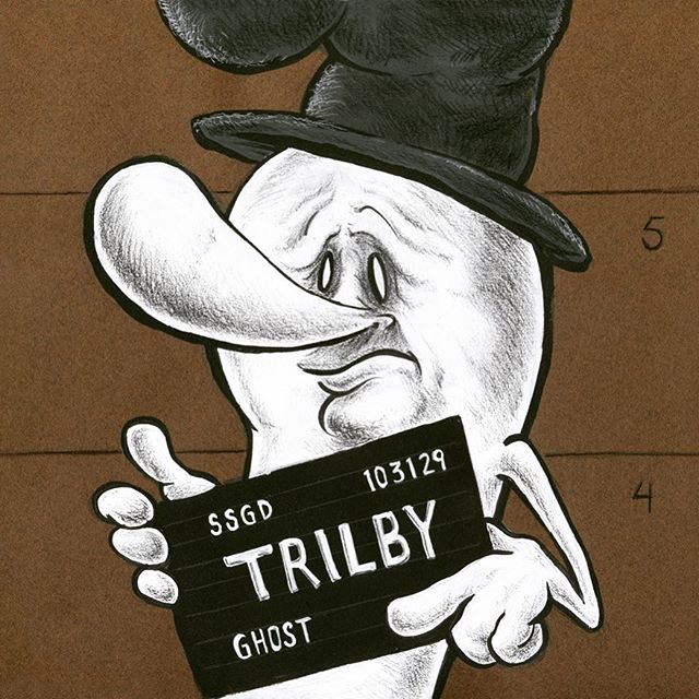 Feeling jailed by winter blues? Fear not! Halloween&rsquo;s less than 250 days away!
.
.
.
.
.
#halloween #kidsbooks #kidlitart #illustration #painting #ghosts #ghoststories #boobums