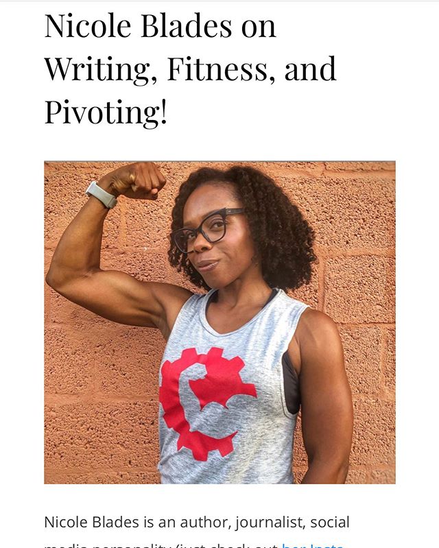 Hyped to be profiled on @mom2summit! That team always know how to make a gyal feel special. 🙏🏾💕😊 Check out the new interview where I talk about pivot, balance, motivation, and moving your body! 💪🏾✨✨💯{Link in bio}