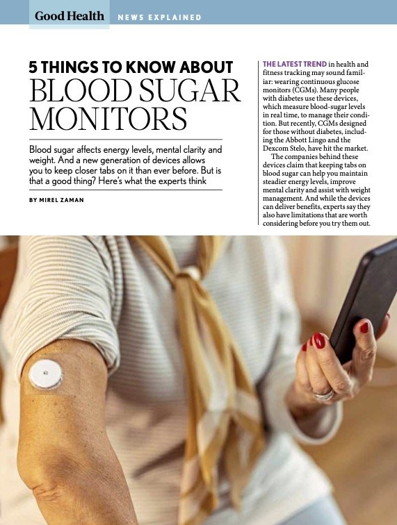 5 Things to Know About Blood Sugar Monitors // First For Women