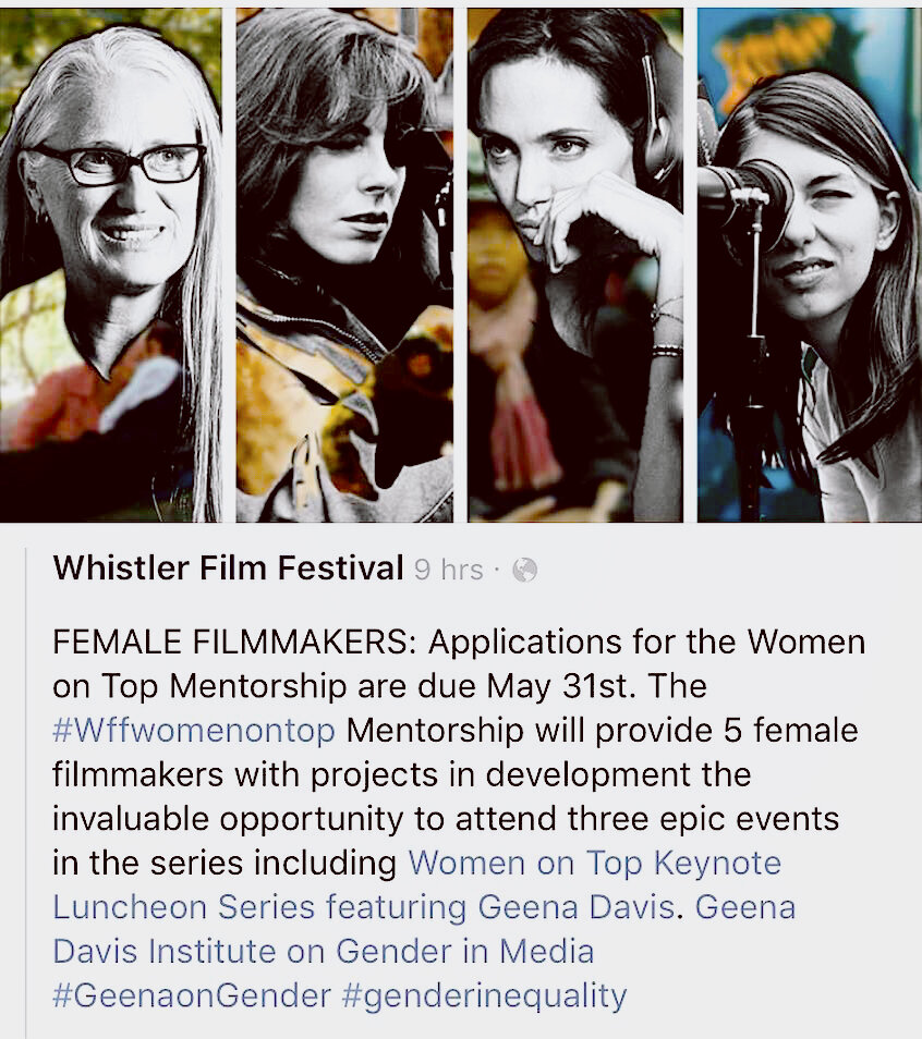 I&rsquo;M IN BISHIES👻 with my seriously scary lesbian horror THE ESTATE&hellip; excited to champagne bathe in mentorship🍾 according to this photo I&rsquo;m on my way to joining the ranks of #janecampion #kathrynbigelow #angelinajolie #sofiacoppola 
