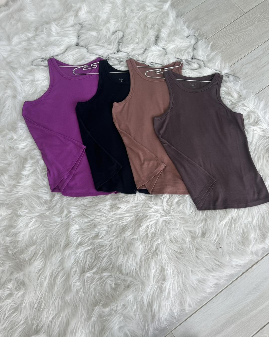 Introducing the ultimate summer staple: Our Perfect Fit Rib Tank!
Say hello to comfort and style all rolled into one! Our rib tank is designed to lightly hug your curves in all the right places, giving you that perfect fit every time.  Whether you&rs