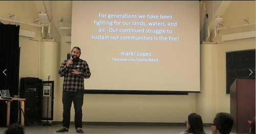 mark! Lopez speaking at our 2017 lecture series