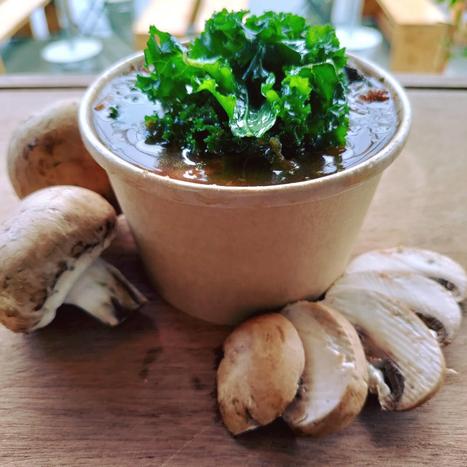 Tonite Nourishing Mushroom Tarragon soup, Delicious Yam Curry over brown rice or quinoa, and don't forget to get a FREE Wellness shot! Open until 7 pm Mondays &amp; Tuesdays!  Earn discounts at our self-ordering kiosks, skip the line, order ahead at 