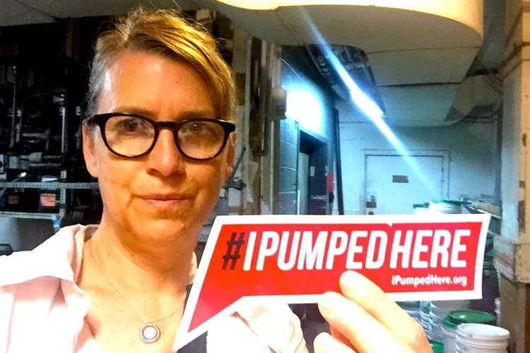 Scene of the Crime #IPumpedHere Campaign