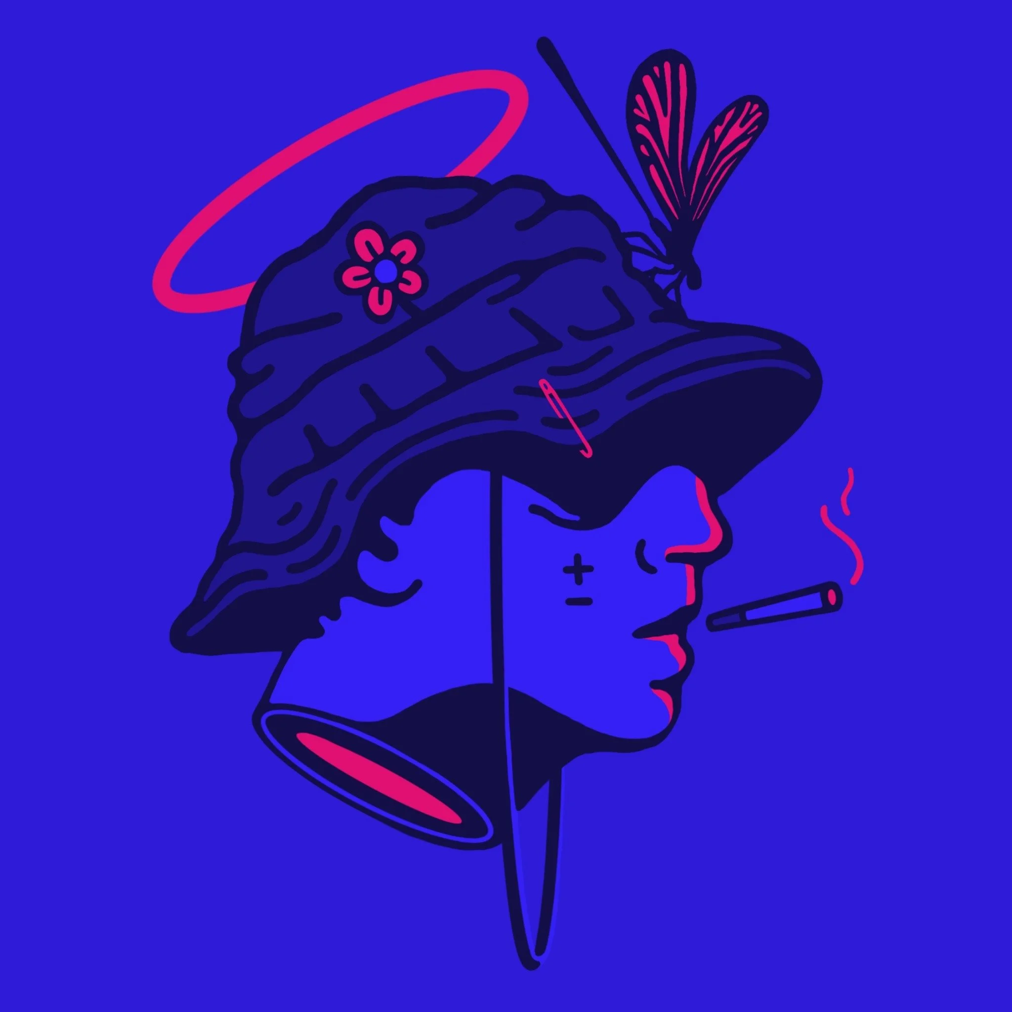 Blue Series Illustration Part 1