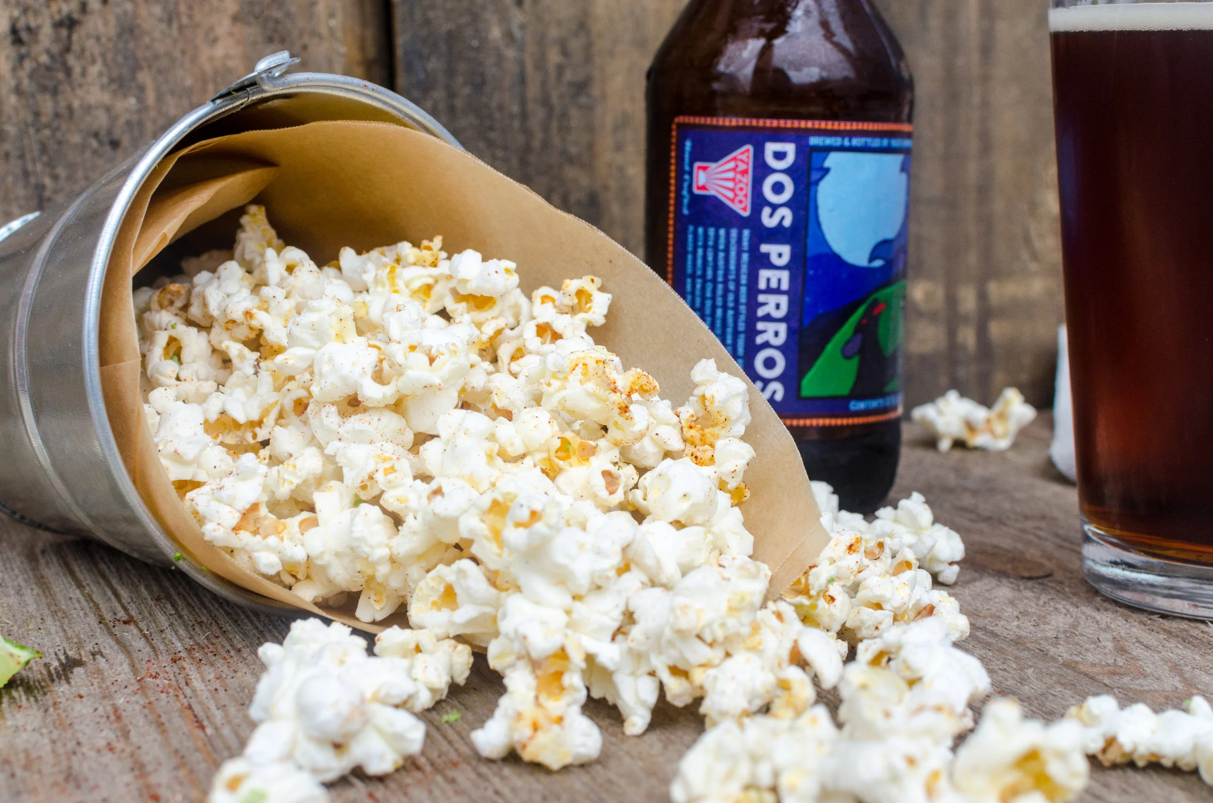 Gluten-Free, Vegan Chili-Lime Popcorn
