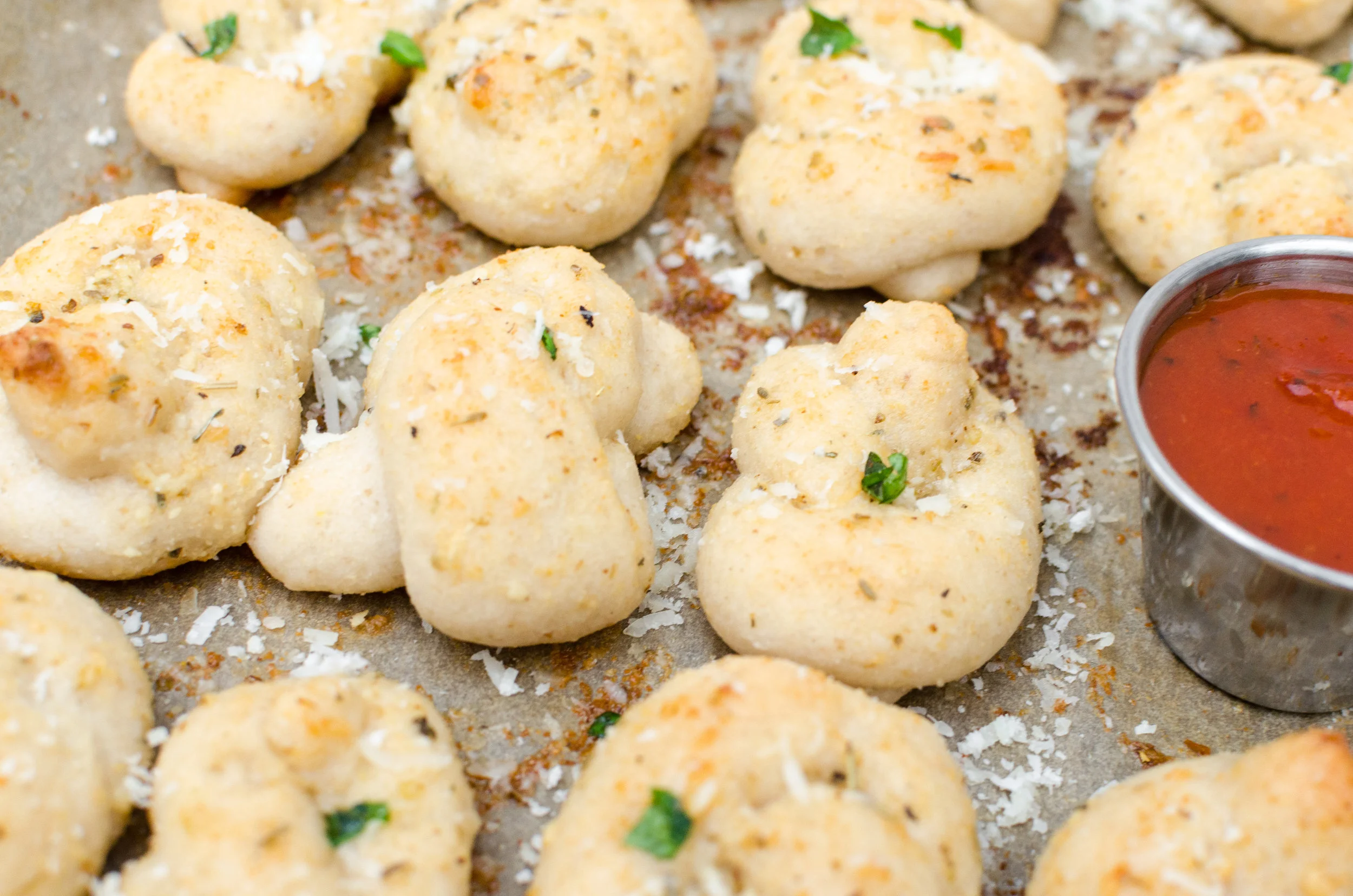 Gluten-Free, Dairy-Free Garlic Knots
