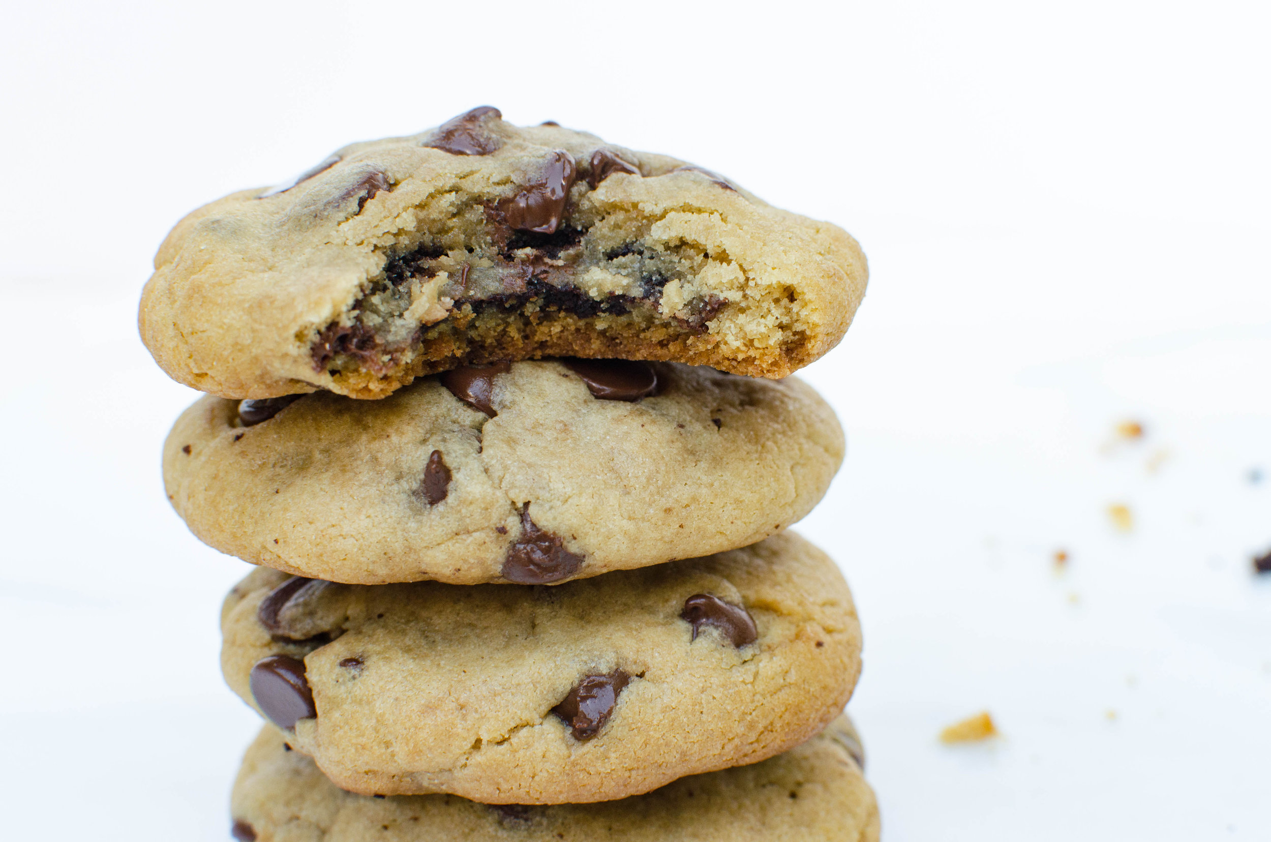 Gluten-Free, Dairy-Free Brownie-Stuffed Chocolate Chip Cookies