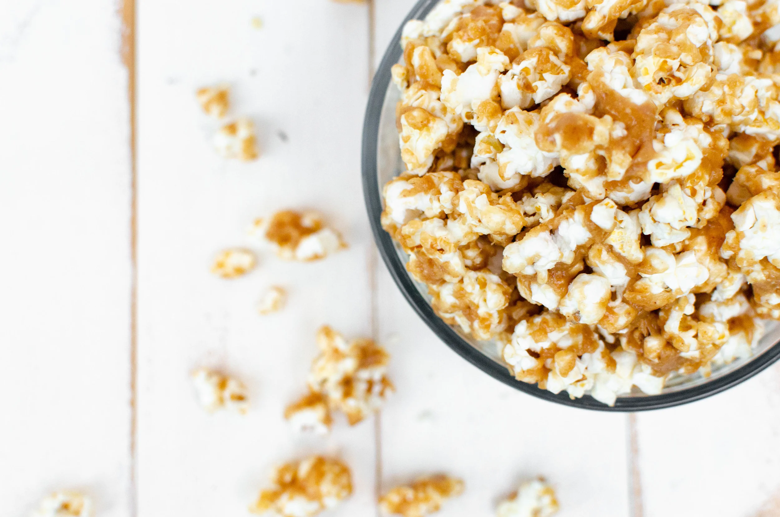 Gluten-Free, Vegan Peanut Butter Popcorn