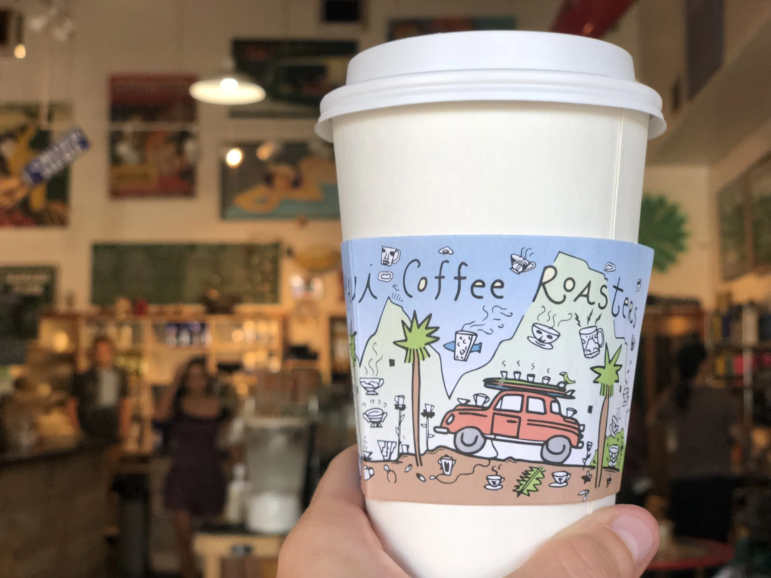 When you’re tired from the sun…or wedding planning, stop by Maui Coffee Roasters in Kahului for a pick me up!