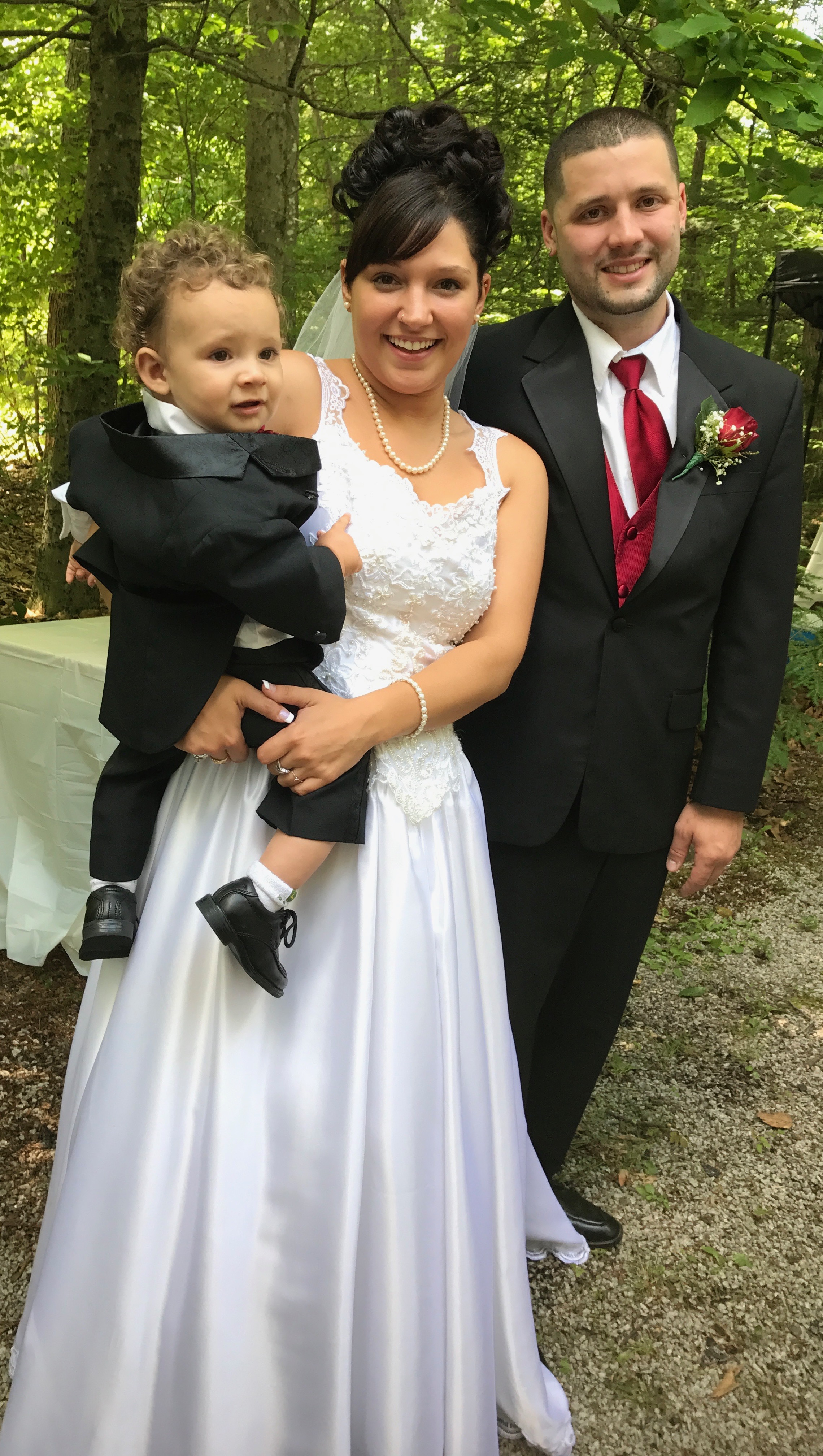 Angelique with Harry II and Harry III