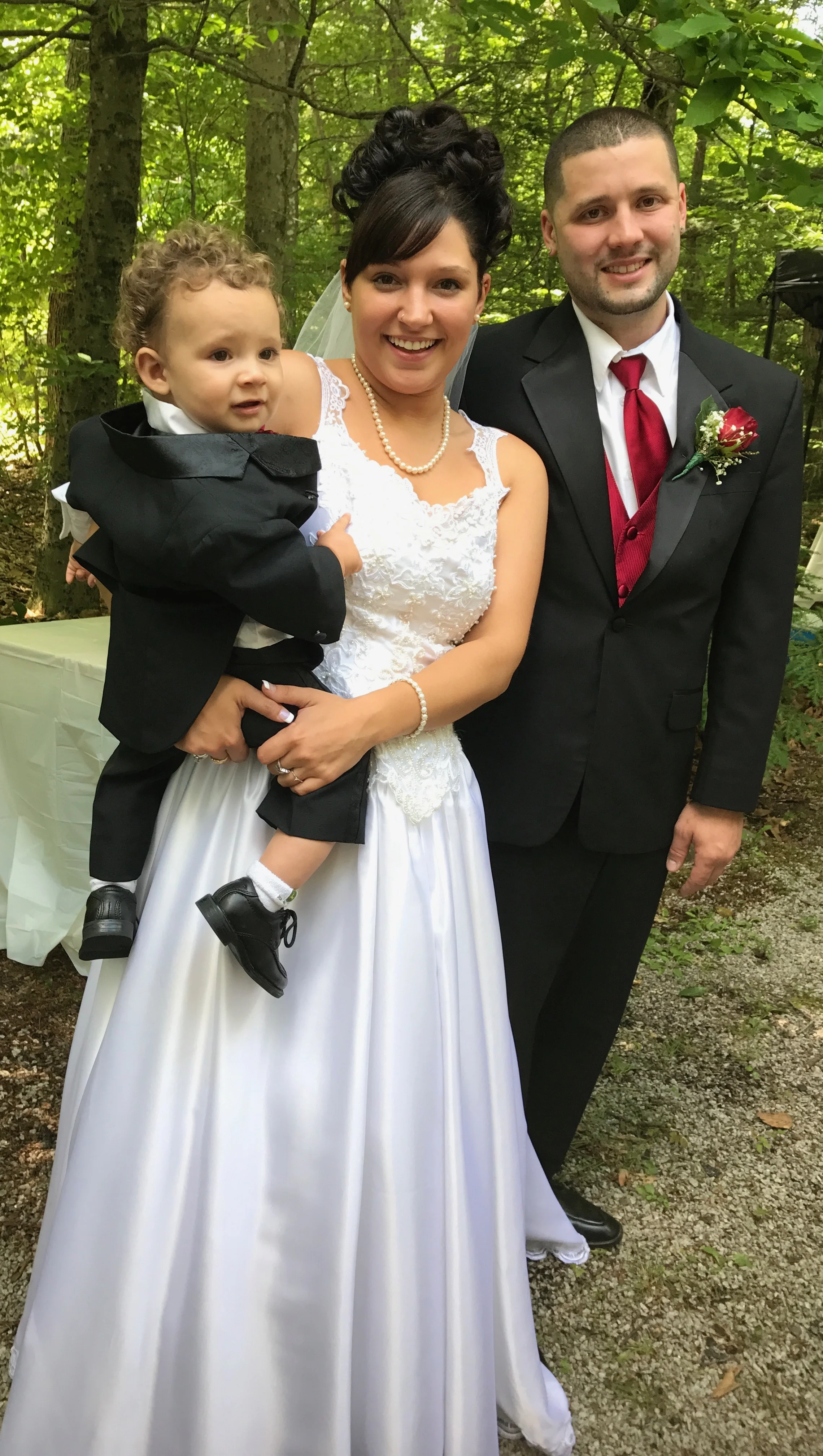 Angelique with Harry II and Harry III