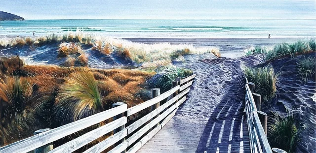 Walkway to Ocean Beach
