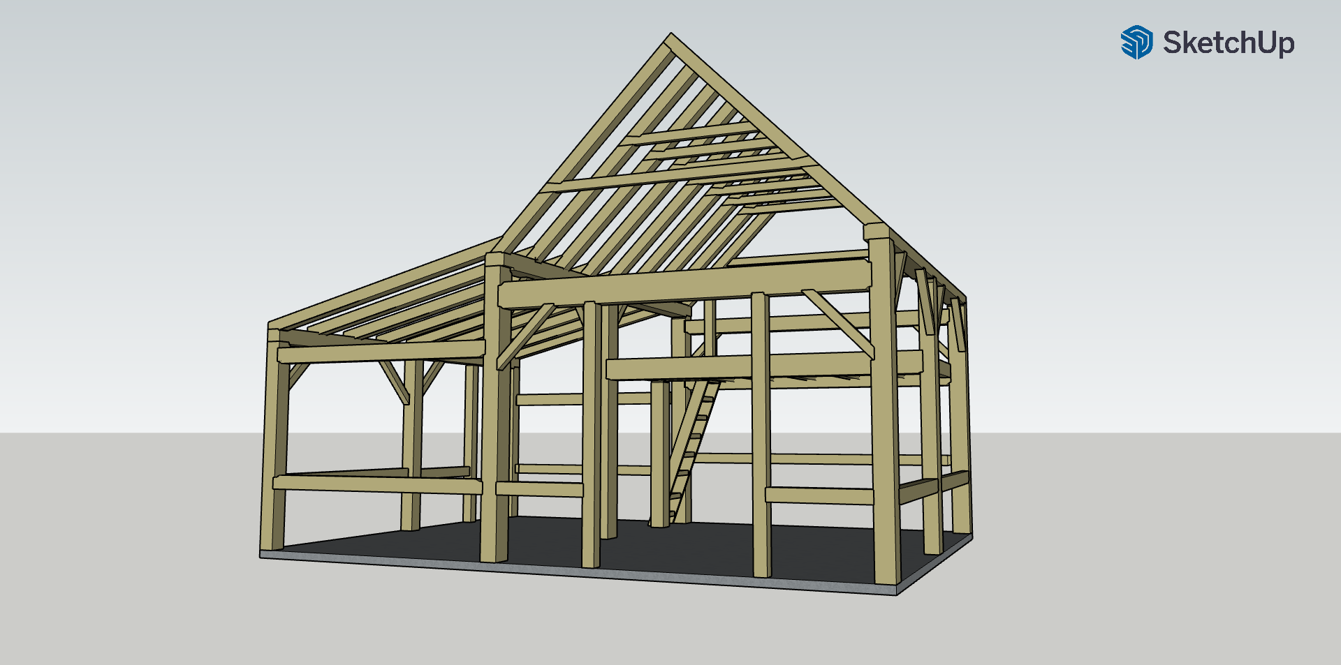 Beemer Frame — Divine Timber Frames