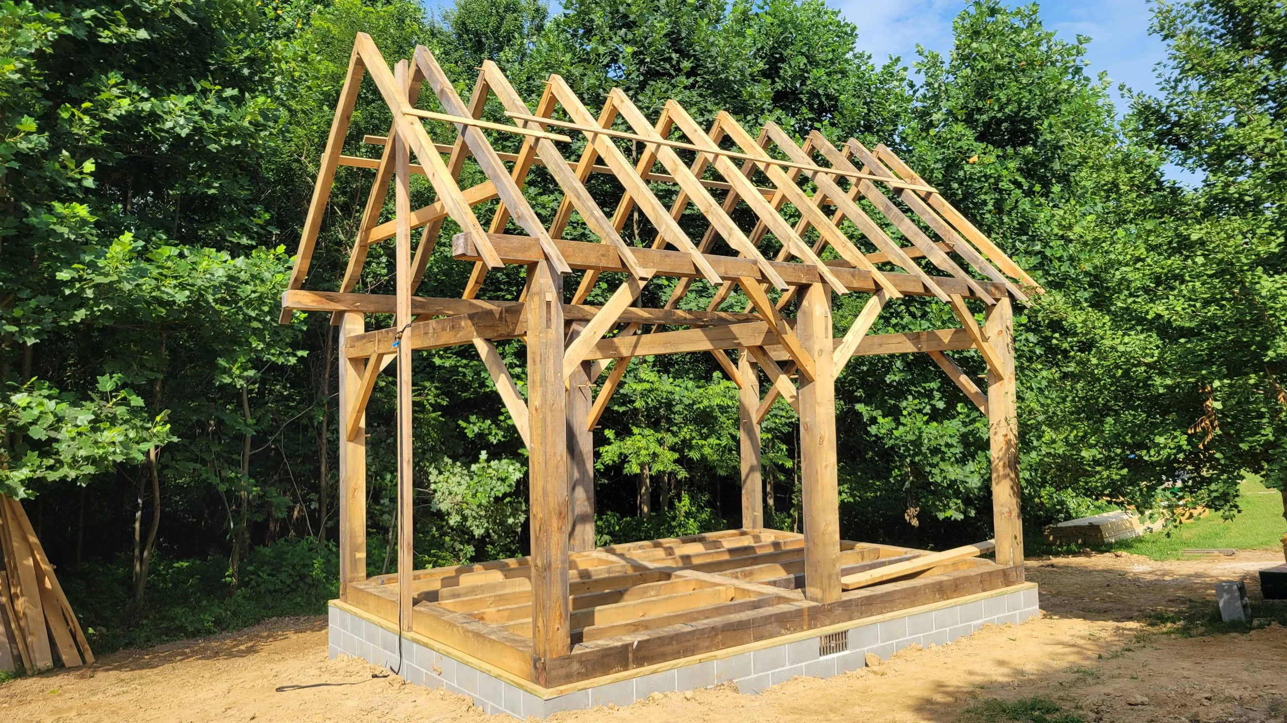 Timber Frame Pottery Studio