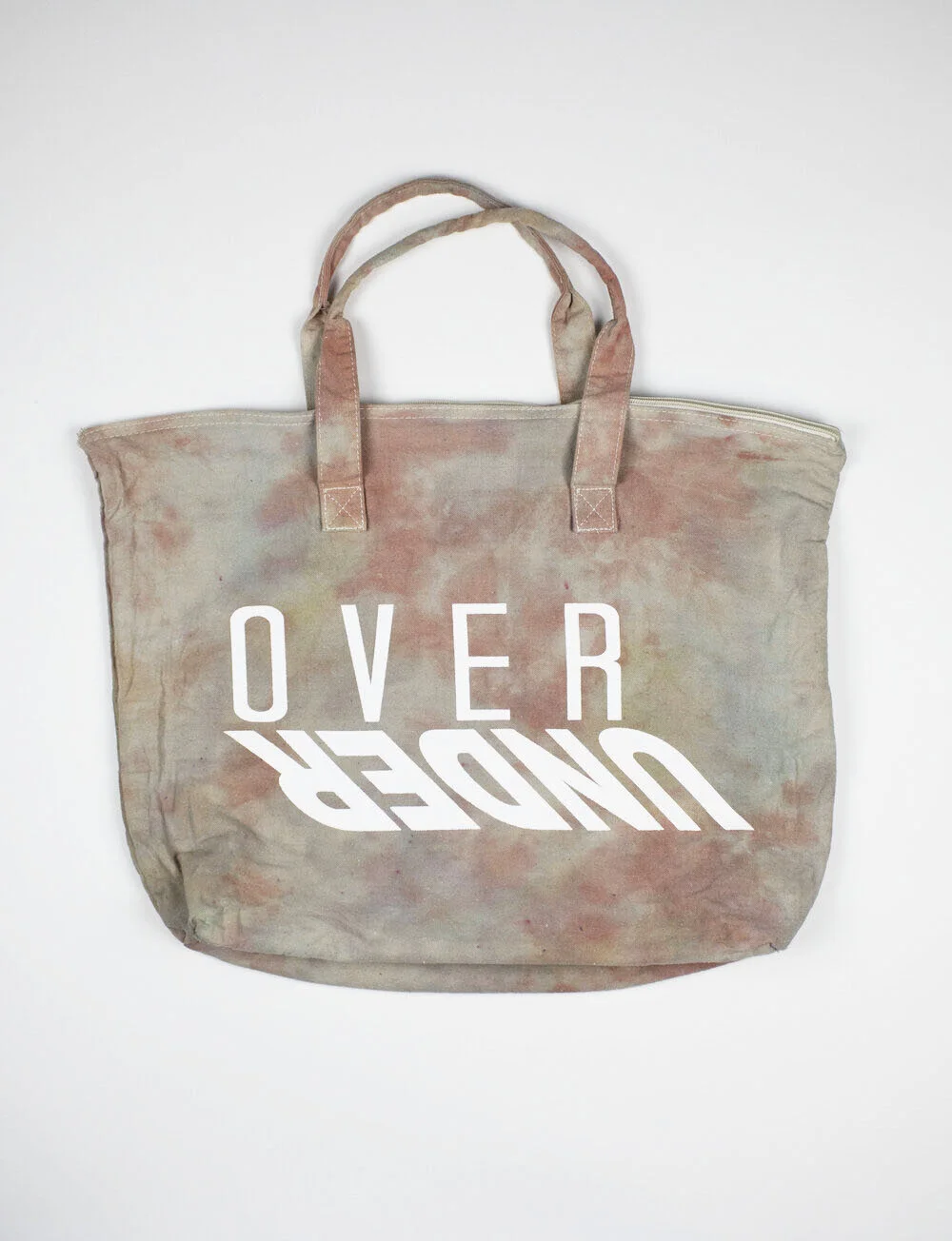 OVER UNDER DYED TOTE BAG