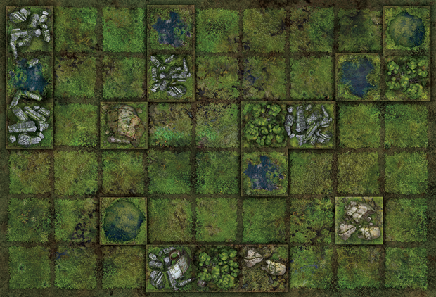 Widower's Wood Game Board