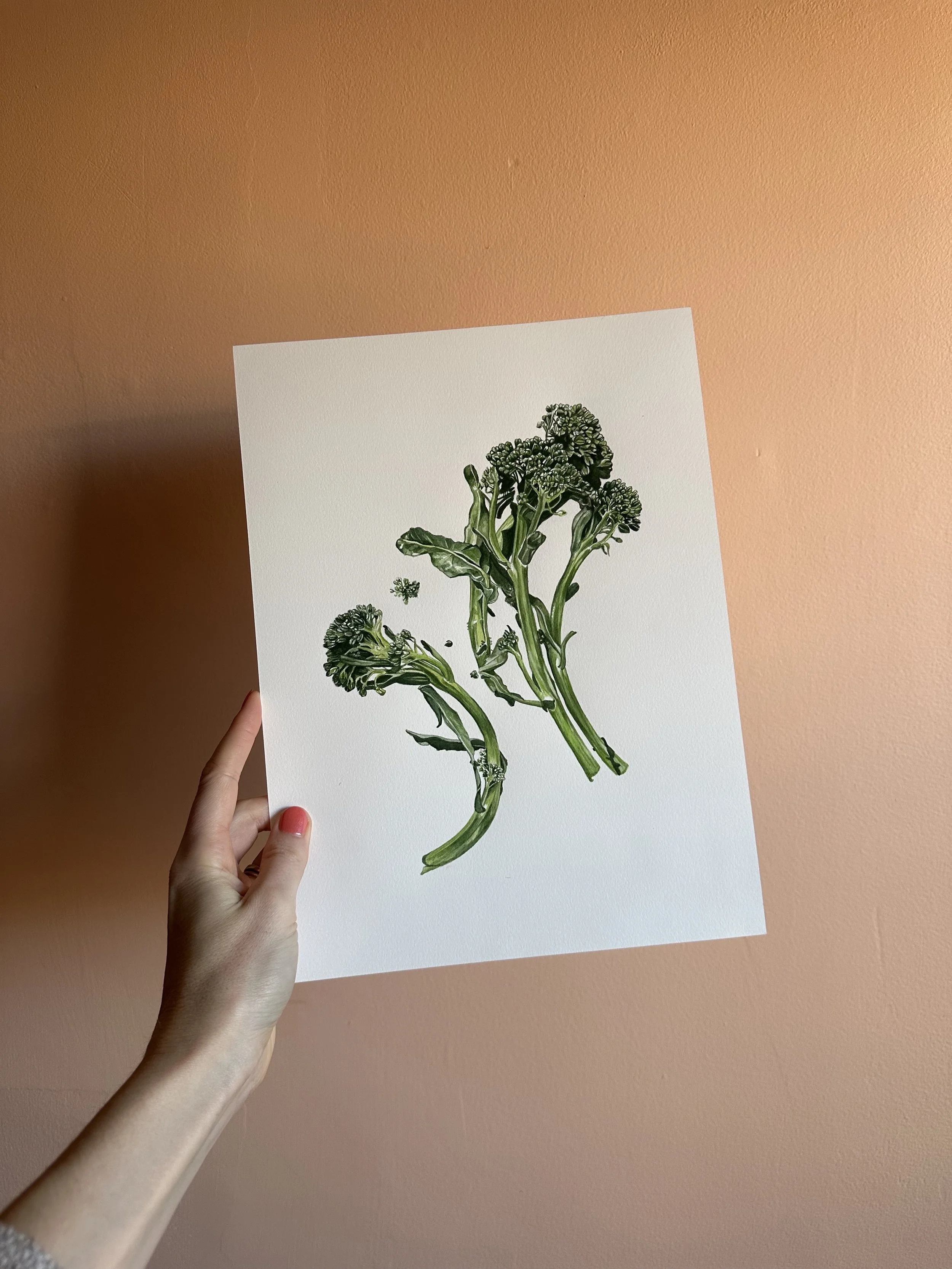 Original Broccolini Painting
