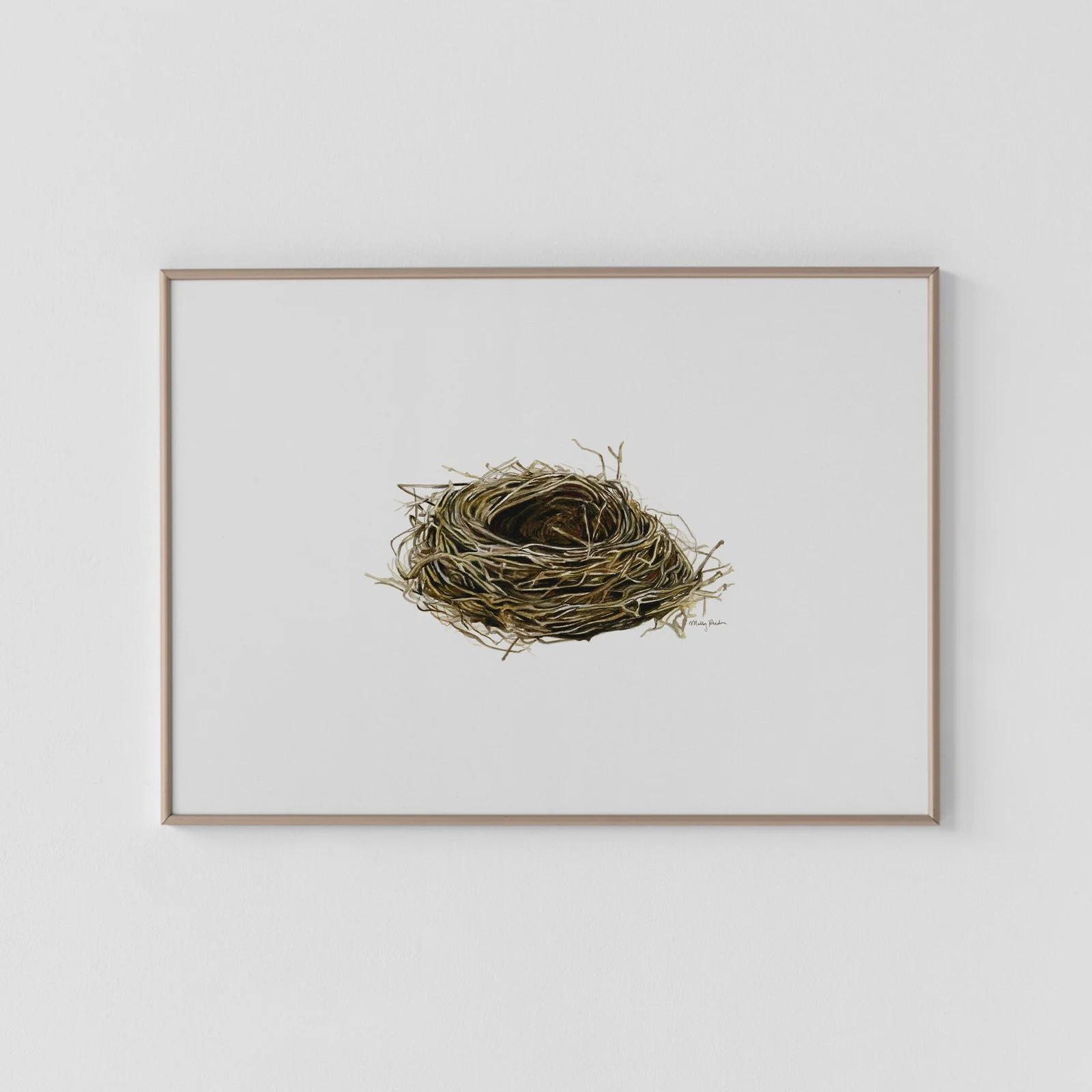 A Nest Archival Print
