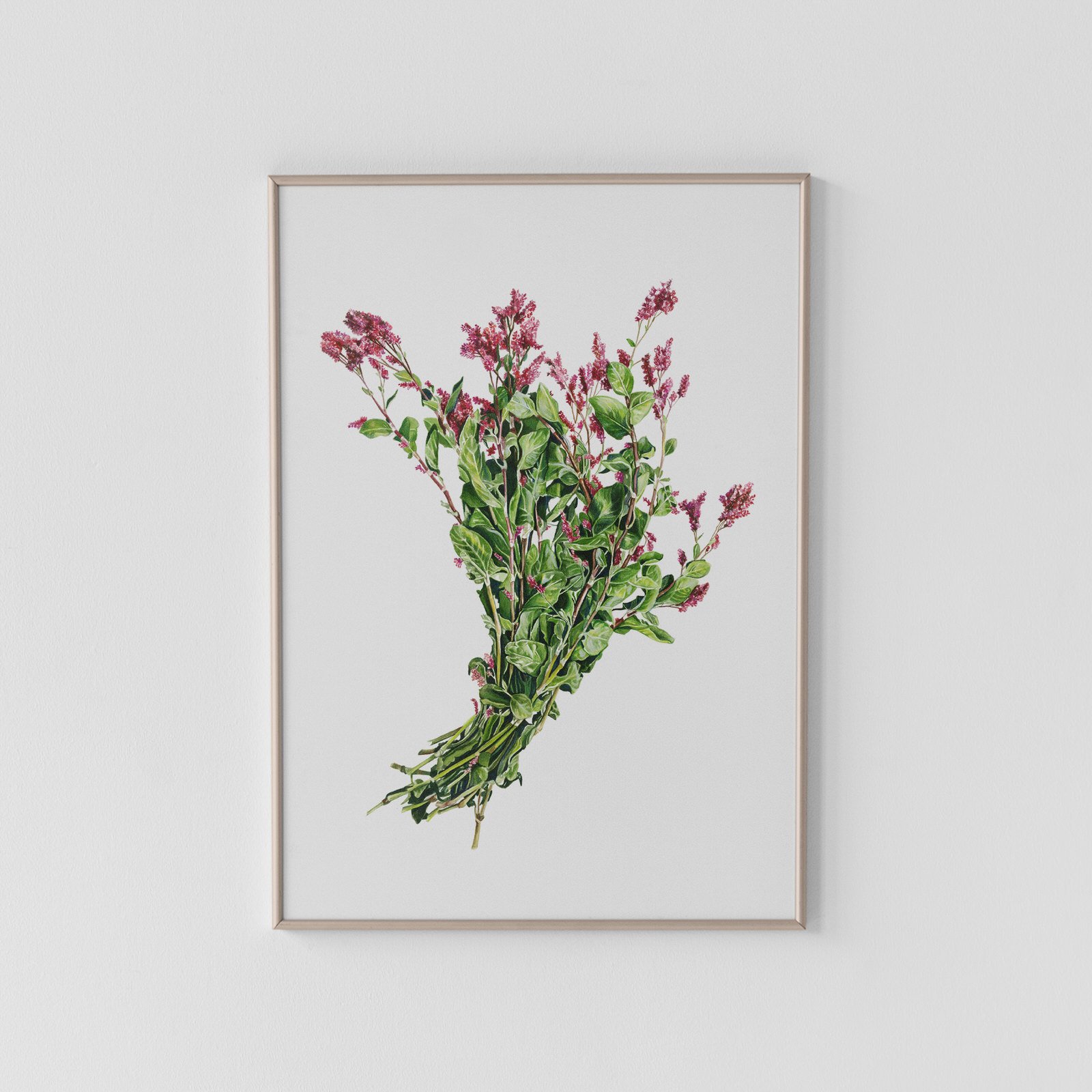La Botanica grown Indigo Archival Print