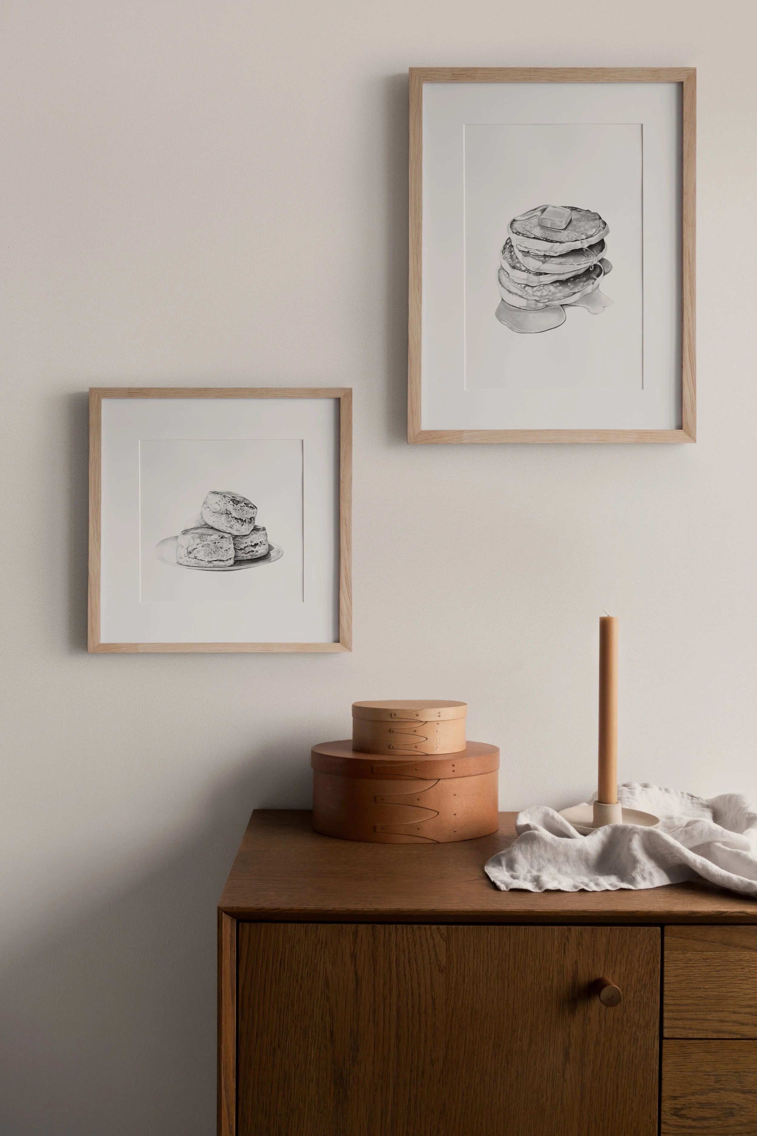 Biscuits in Pencil Archival Print