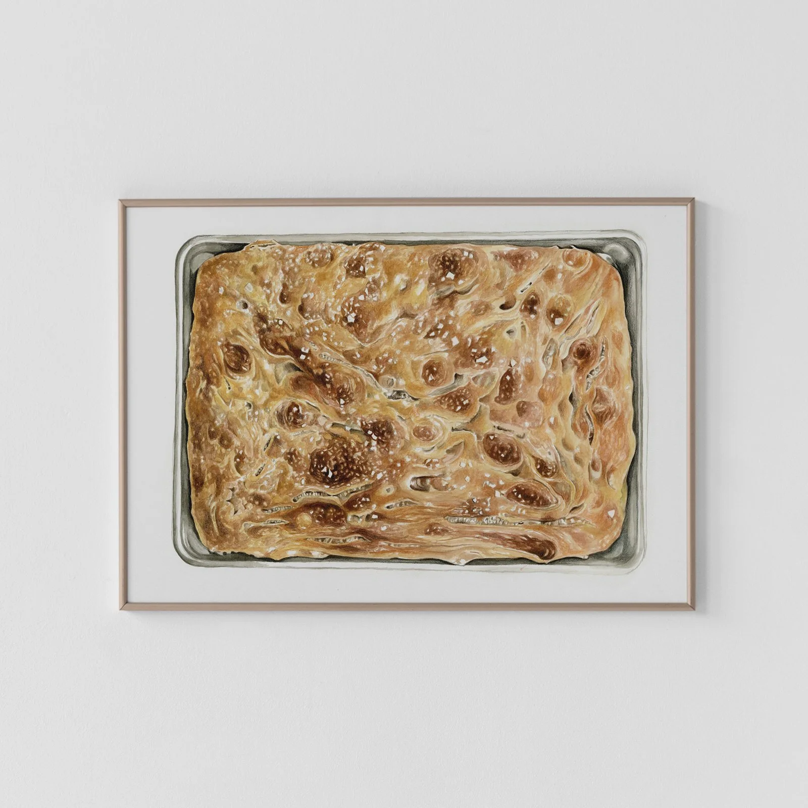 Focaccia Archival Print