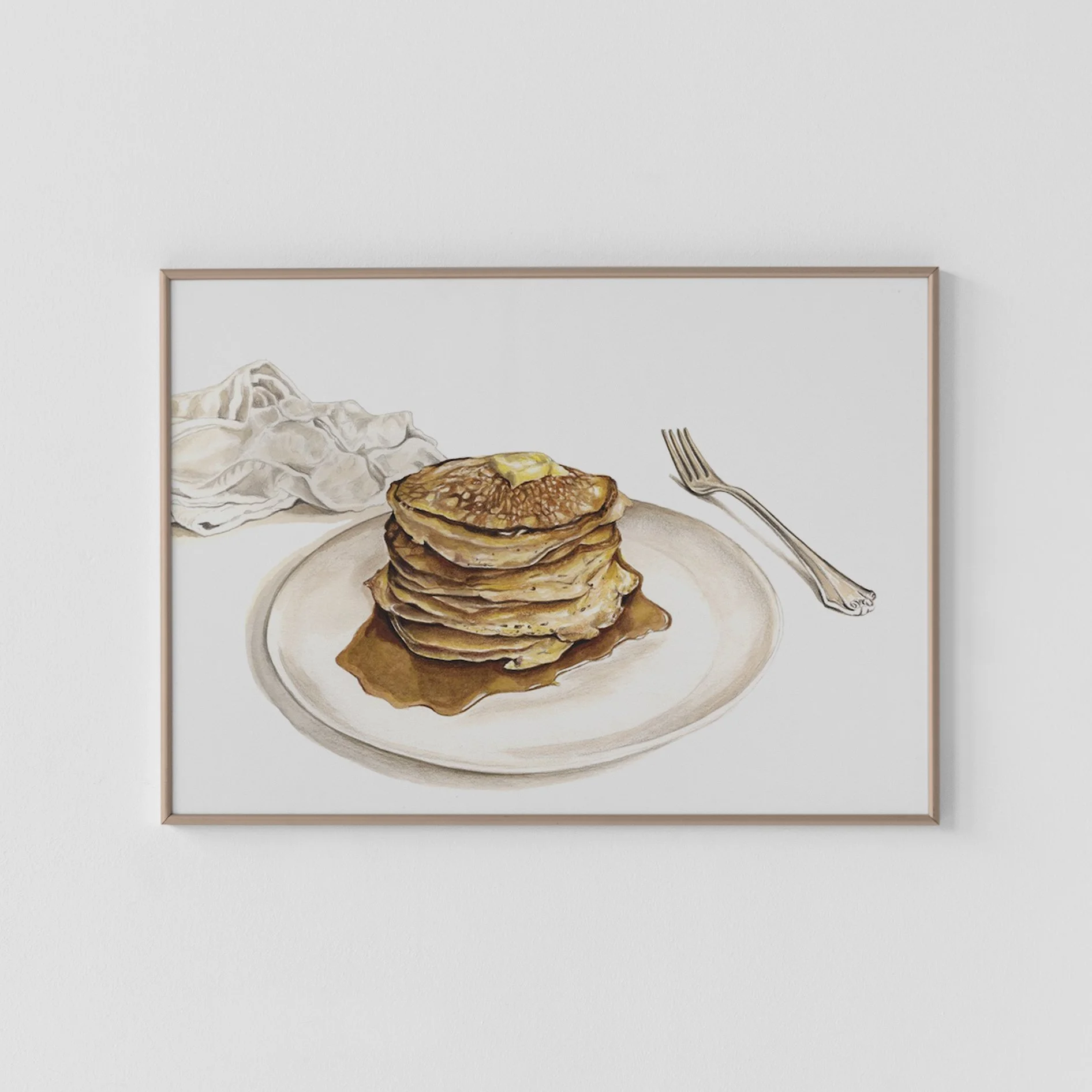 Pancakes Archival Print